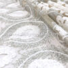 White and Silver baroque sequined lace fabric #91418 - Image 4