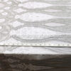 White and Silver baroque sequined lace fabric #91418 - Image 9