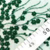 Green net beaded fabric #20478 - Image 4