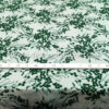 Green net beaded fabric #20478 - Image 6
