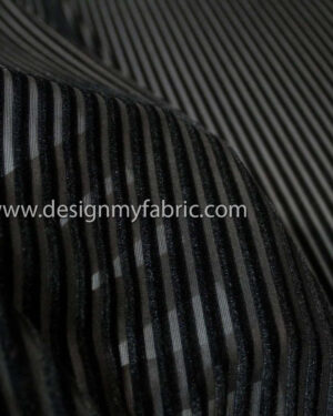 Black velvet fabric #91791
