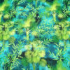 Green leaf jungle chiffon fabric #50010 #50772 - Image 3