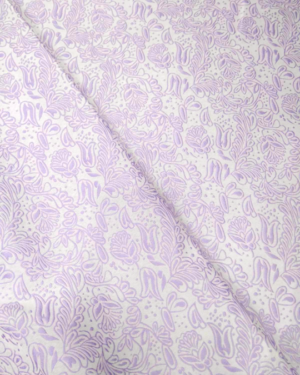 Purple floral jacquard #80761