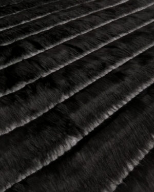 Black stripped fur #91796
