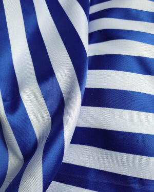 White and blue stripped jacquard #82648