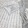 Silver sequined lace fabric  #91508