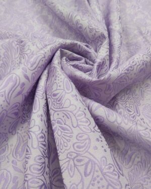 Purple floral jacquard #80761