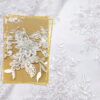 Off white bridal lace with pearls and beads #81749