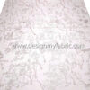 Light pink lace fabric with feathers and 3D flowers #20473 - Image 6