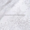 Off white bridal lace with pearls and beads #81749 - Image 6