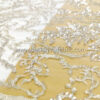 Off white silver bridal sequined lace with pearls and beads #99464 - Image 7