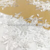 Off white bridal lace with pearls and beads #81749 - Image 7