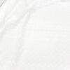 White cotton embroidered eyelet fabric #50359 - Image 2