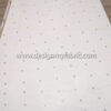 Light apricot with silver stone catcher lace fabric #99080 - Image 5