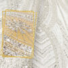 Off white bridal lace with pearls and beads #50807
