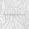 Off white bridal lace with pearls and beads #50813 - Image 4