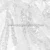 Off white bridal lace with pearls and beads #50813 - Image 7