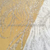 Off white bridal lace with pearls and beads #50813 - Image 6
