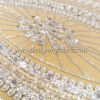 Off white bridal lace with pearls and beads #50807 - Image 6