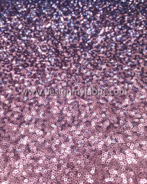 Purple and blue ombre sequined lace fabric #20697
