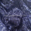 Blue purple sequined lace fabric #82048 - Image 3