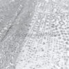Silver glitter lace fabric #99148 - Image 8