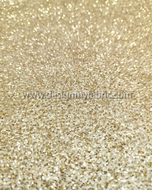 Gold glitter pastel net fabric #91578