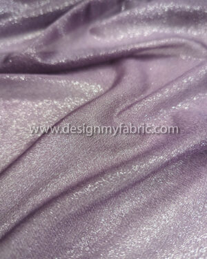 Purple glitter chiffon fabric #99784