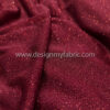 Burgundy glitter chiffon fabric #99738 - Image 6