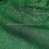 Green glitter crepe fabric #81436 - Image 7