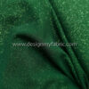 Green glitter crepe fabric #81436 - Image 5
