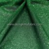 Green glitter crepe fabric #81436 - Image 4