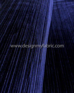 Blue purple velvet fabric #91935