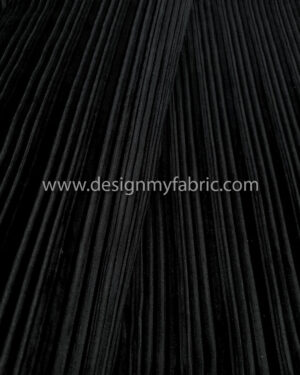 Black velvet fabric #91936
