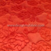 Red floral jacquard #99553 - Image 5