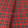 Red and green tartan fabric #50458