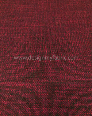 Black and red coating fabric #80991