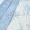 Pastel blue french lace fabric #99514