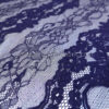 Purple blue french lace fabric #20570 - Image 3