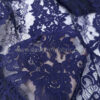 Purple blue french lace fabric #20570 - Image 4