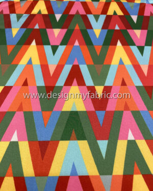Colorful satin fabric v #51072