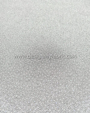 Silver jersey glitter fabric #50991