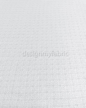 White tweed fabric #200369